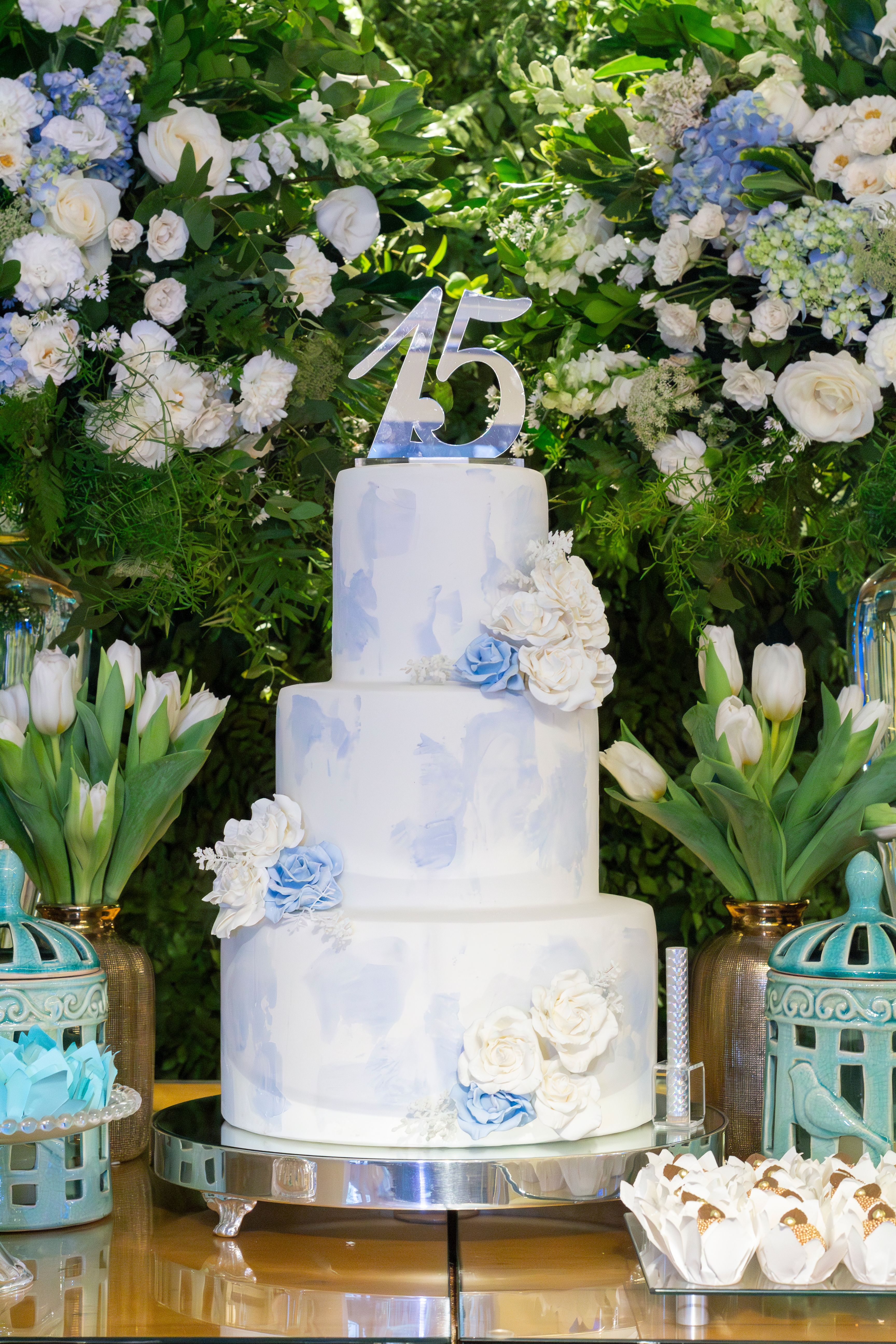 Mesa de Pastel XV Años